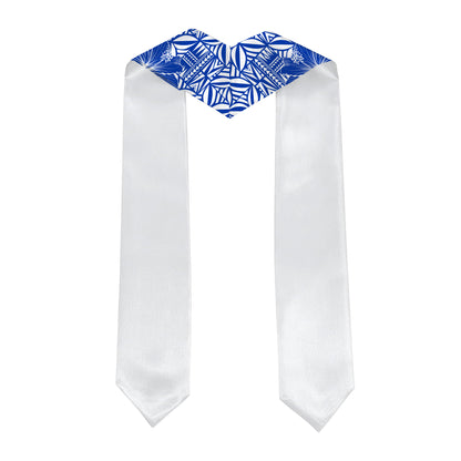 Samoa Graduation Stole Custom Class Of 2026 Hibiscus Pattern Style