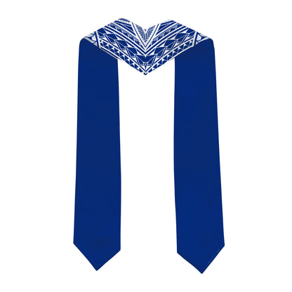 Samoa Graduation Stole Custom 2026 Polynesian Tribal Samoan Flag