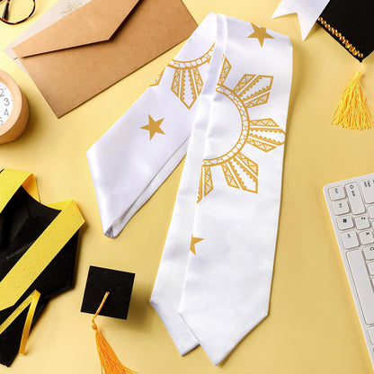 Philippines Filipinos Graduation Stole Sun Star Simple Style
