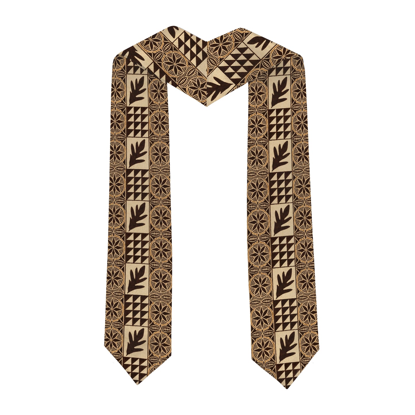 Samoa Graduation Stole Custom Class 2026 Tapa Traditional Pattern