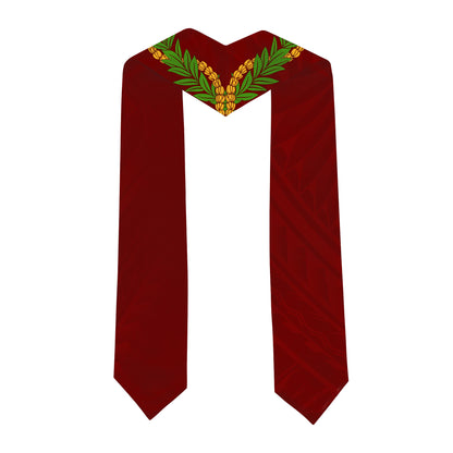 Hawaii Graduation Stole Custom Farrington High School Lei