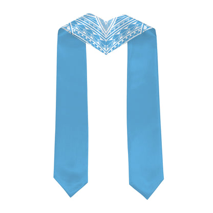 Fiji Graduation Stole Custom 2026 Polynesian Tribal Fijian Flag