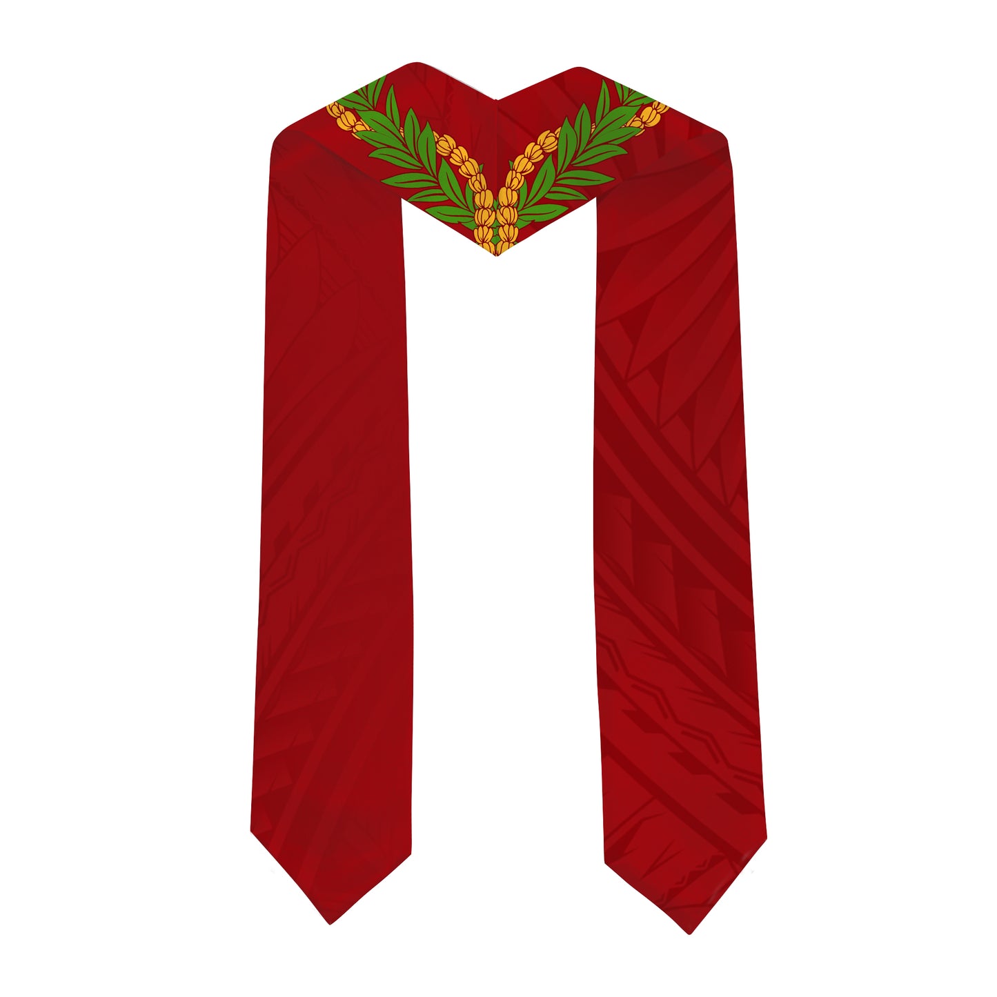 Hawaii Graduation Stole Custom Kalani High School Lei