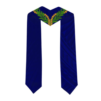 Hawaii Graduation Stole Custom Waimea High School Lei