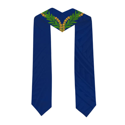 Hawaii Graduation Stole Custom Waipahu High School Lei