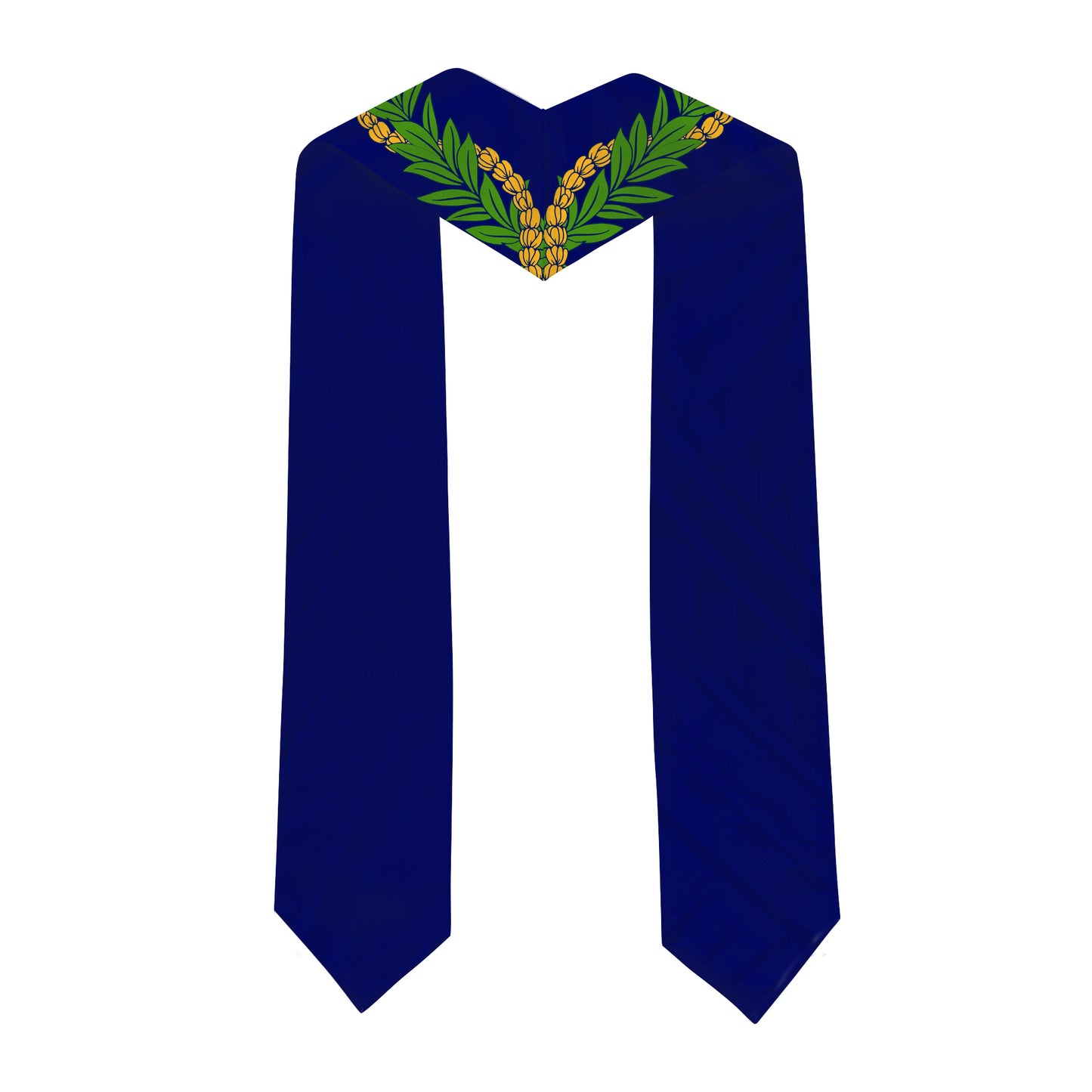 Hawaii Graduation Stole Custom Waiakea High School Lei