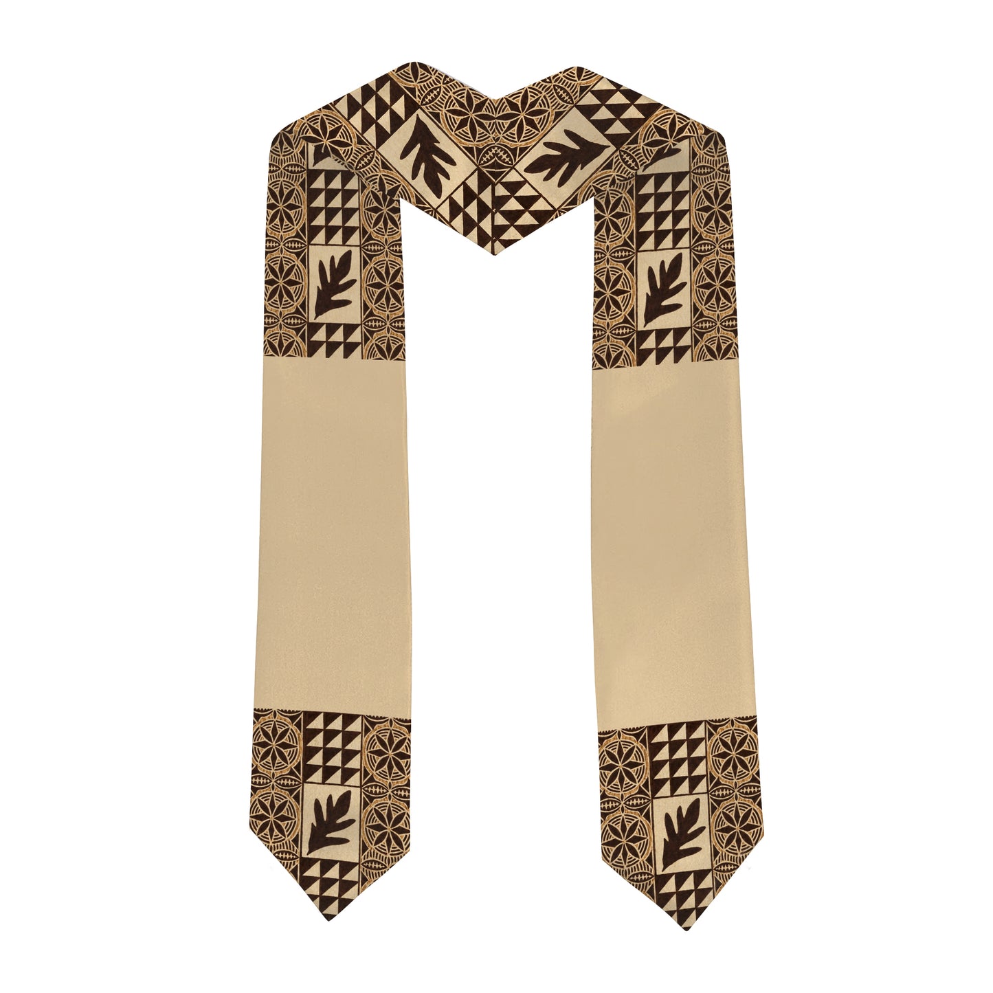 Samoa Graduation Stole Custom Class 2026 Tapa Traditional Classic Style