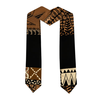 Tonga Graduation Stole Custom 2026 Siapo Pattern