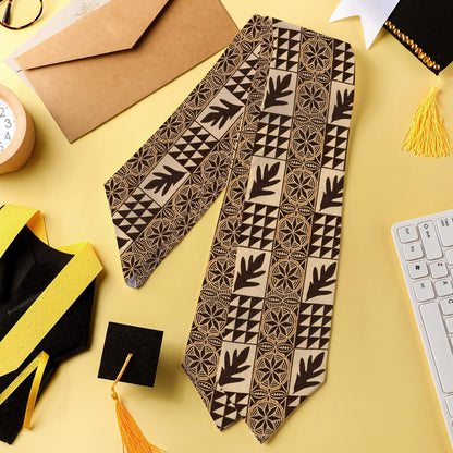 Samoa Graduation Stole Custom Class 2026 Tapa Traditional Pattern