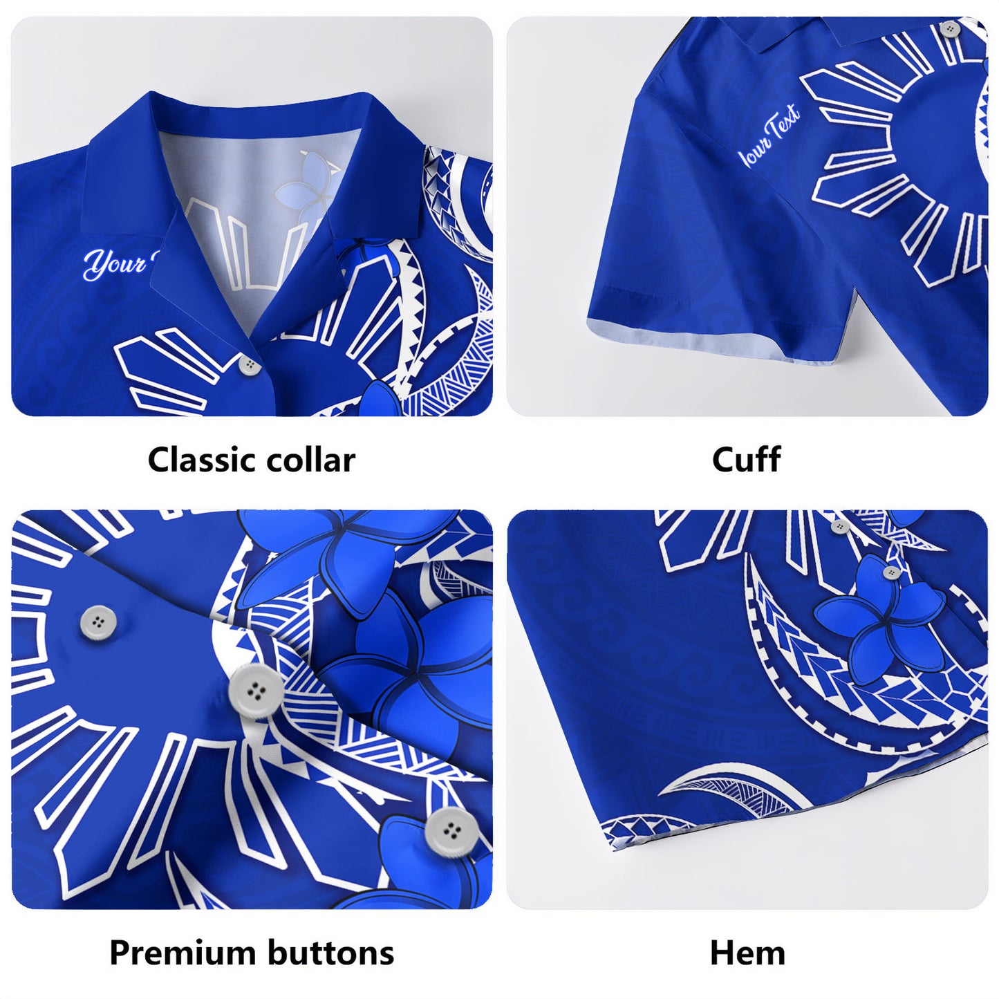 Philippines Filipinos Hawaiian Shirt Polynesia Tattoo Plumeria Flower