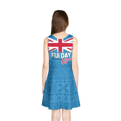 Fiji Girls Sleeveless Sundress  Independence Day 2023