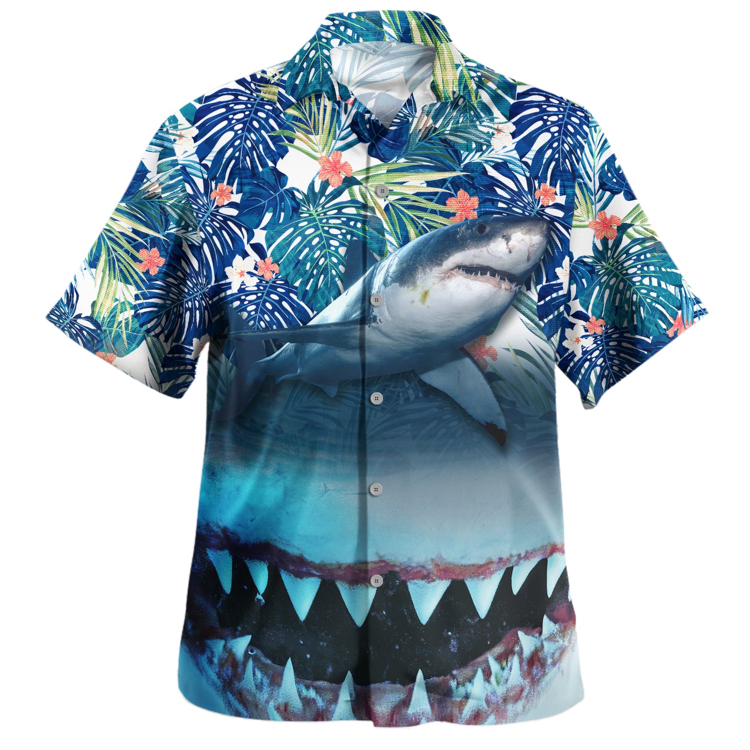Hawaii Hawaiian Shirt Shark