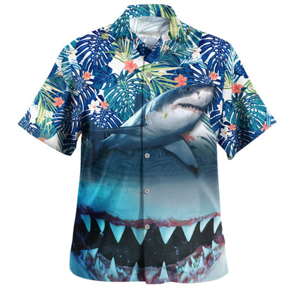 Hawaii Hawaiian Shirt Shark