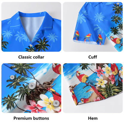 Hawaii Hawaiian Shirt Parrot