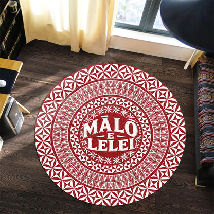 Tonga Round Rug Malo E Lelei Tonga Traditional Style