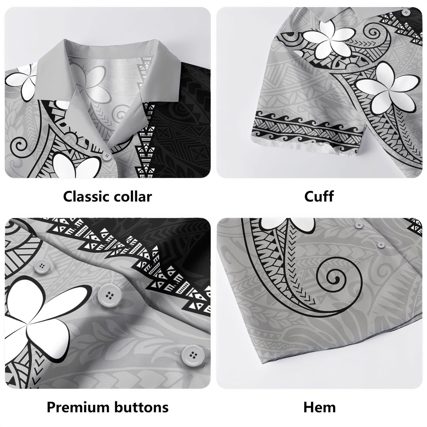 Polynesia Hawaiian Shirt Polynesian Tribal Tattoo Island Spirit