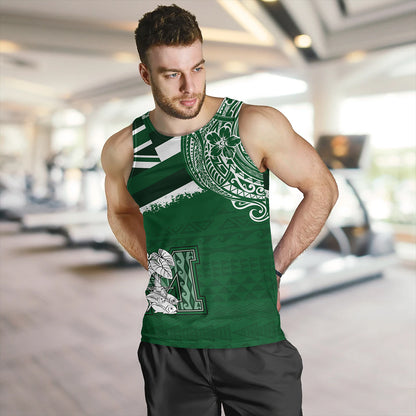 Hawaii Tank Top Molokai High School With Crest Style
