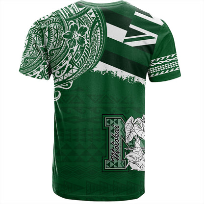 Hawaii T-Shirt MolokaÃŠÂ»i High School With Crest Style