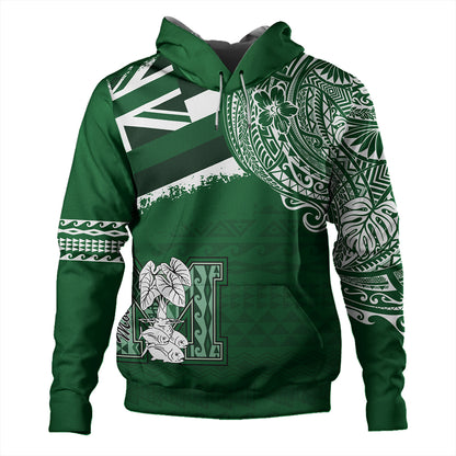 Hawaii Hoodie Molokai High School With Crest Style