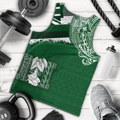 Hawaii Tank Top Molokai High School With Crest Style