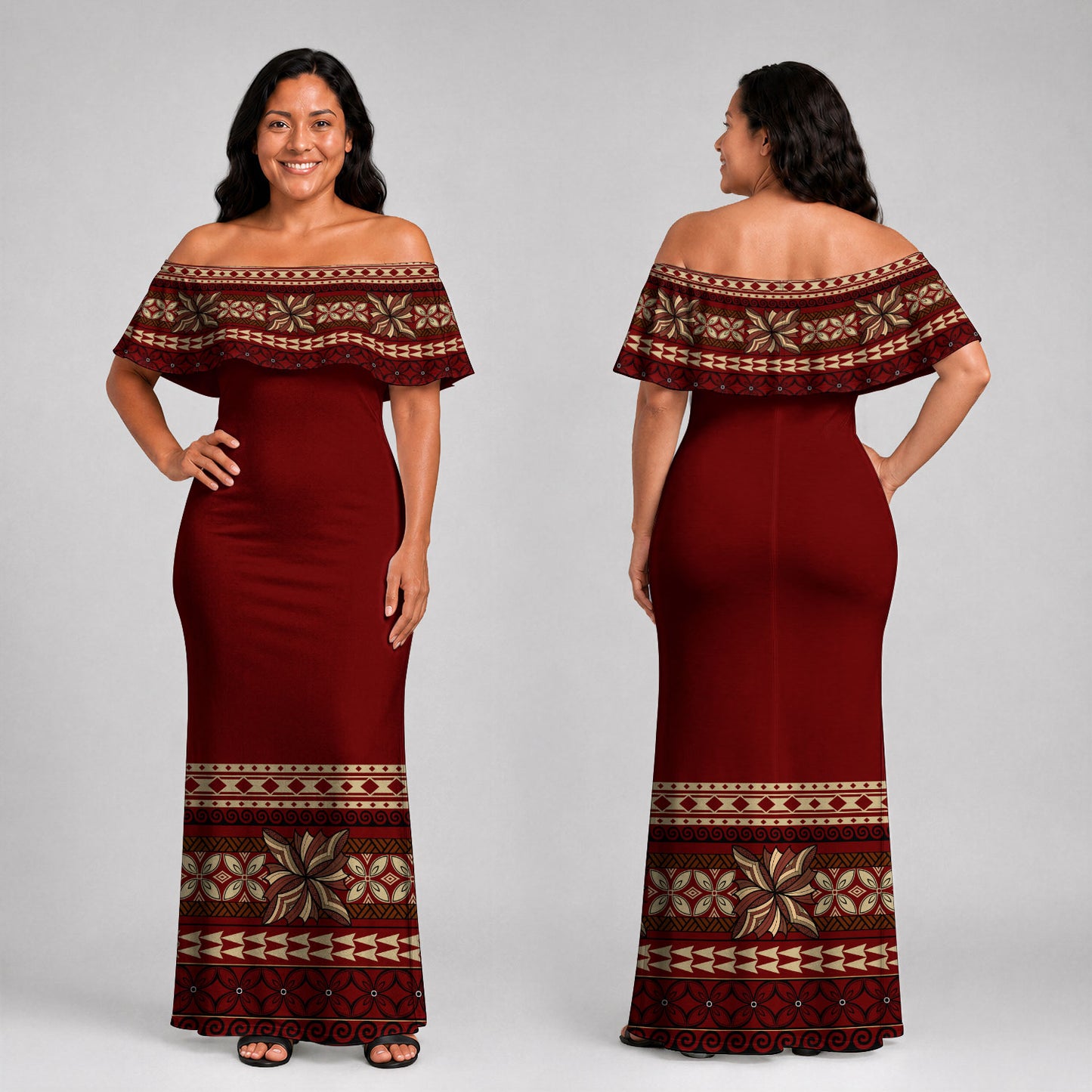 Samoa Combo Family Siapo Design Pattern