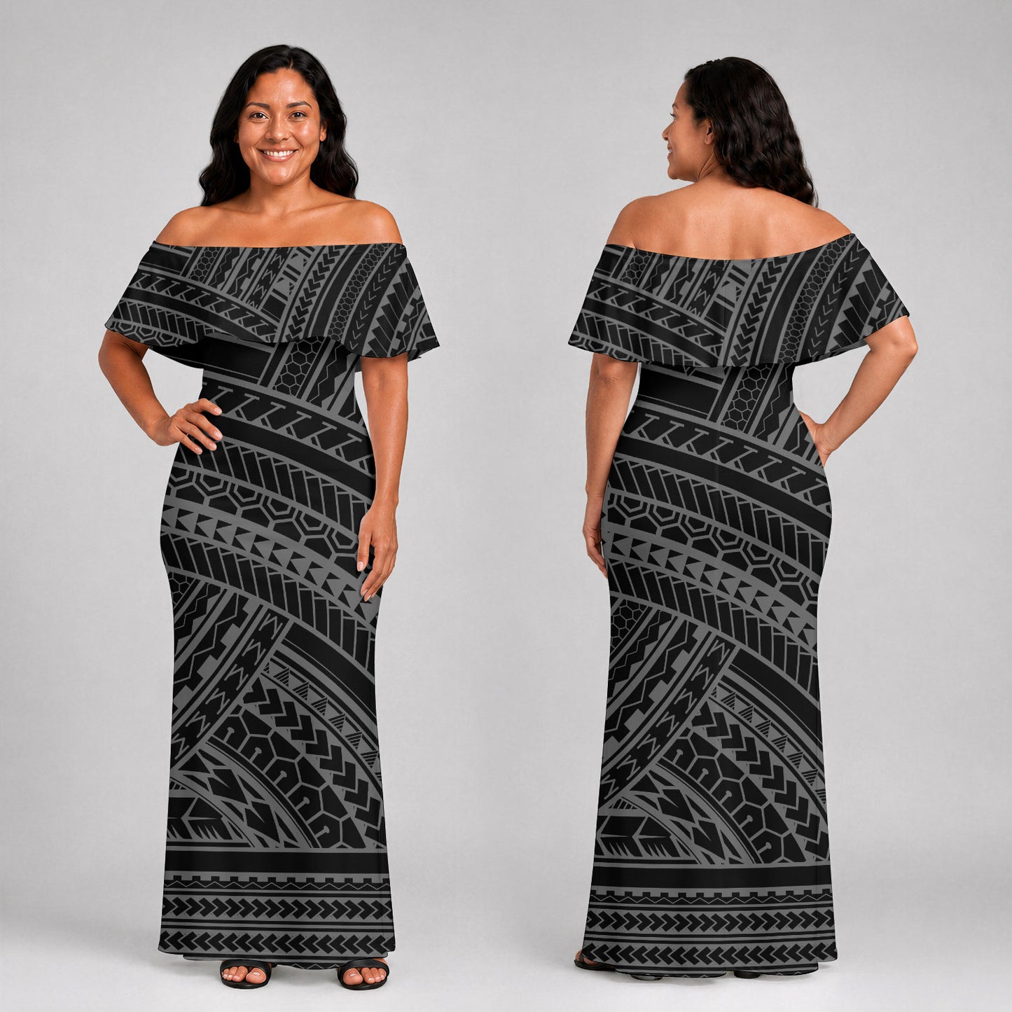 Hawaii Combo Family Polynesian Tribal Pattern