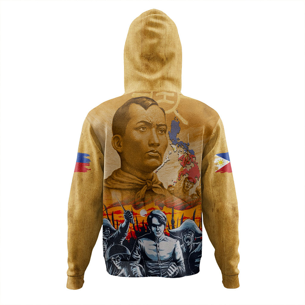 Philippines Filipinos Hoodie National Heroes Flag Eagle