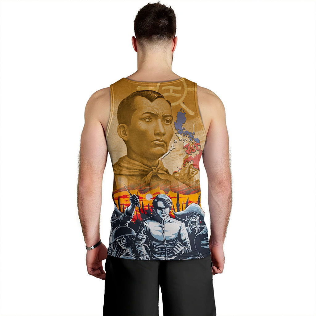 Philippines Filipinos Tank Top National Heroes Flag Eagle