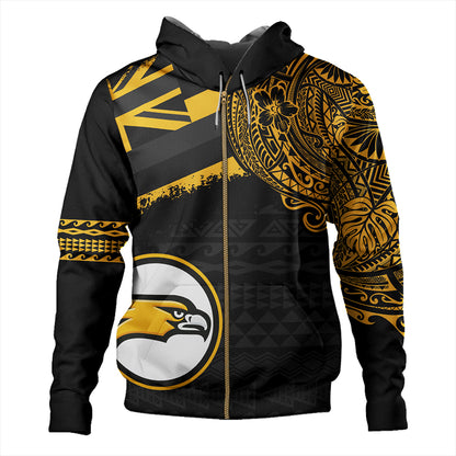 Hawaii Hoodie Nanakuli High And Intermediate High School With Crest Style