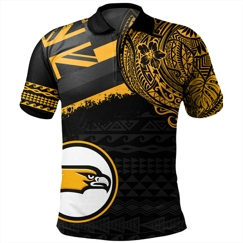 Hawaii Polo Shirt Nanakuli High And Intermediate High School With Crest Style