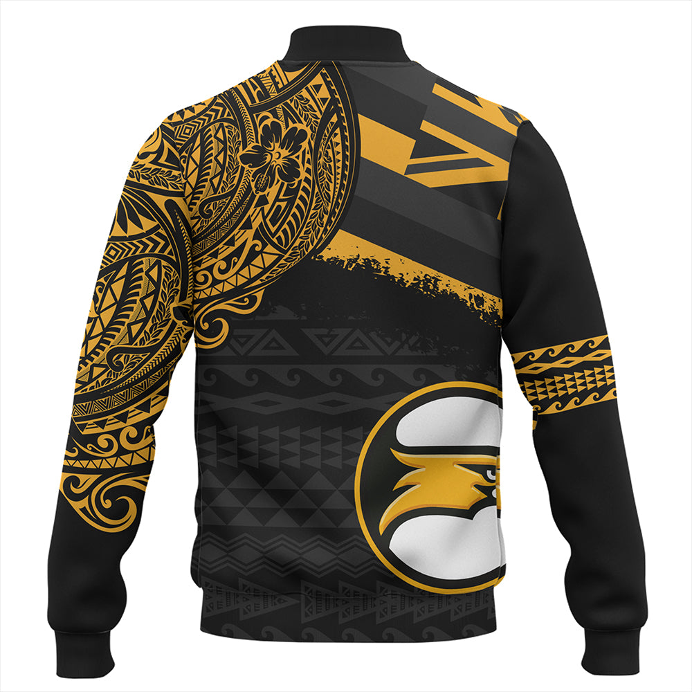 Hawaii Baseball Jacket Nanakuli High And Intermediate High School With Crest Style