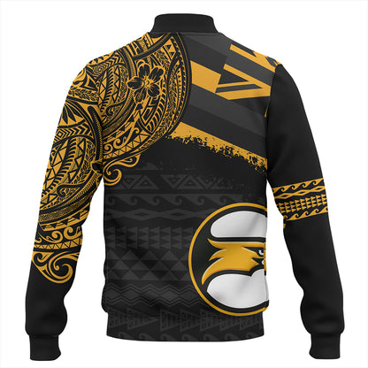 Hawaii Baseball Jacket Nanakuli High And Intermediate High School With Crest Style