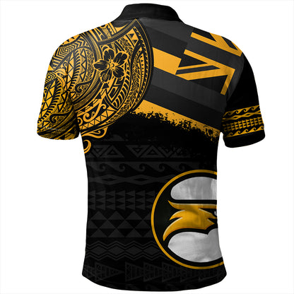 Hawaii Polo Shirt Nanakuli High And Intermediate High School With Crest Style