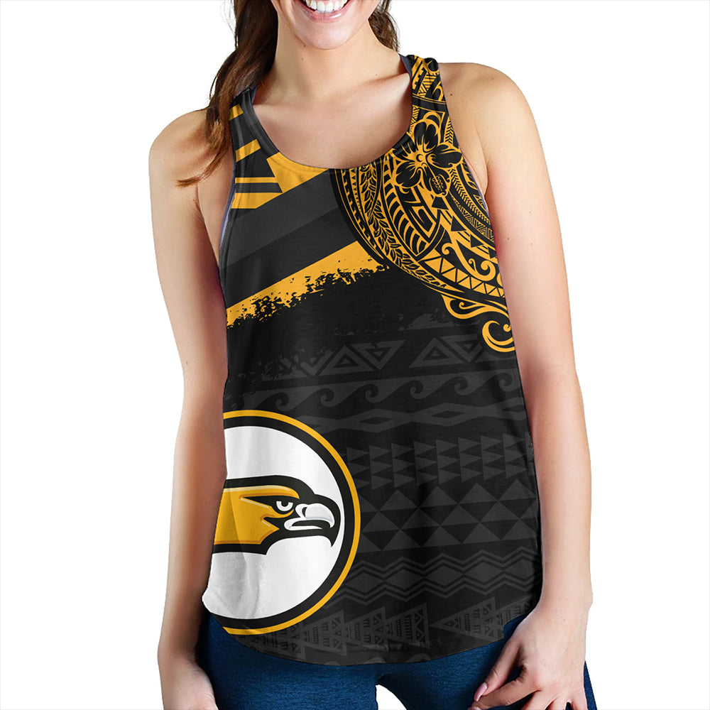 Hawaii Women Tank Nanakuli High And Intermediate High School With Crest Style