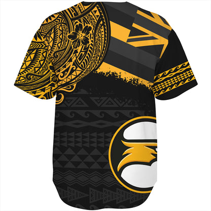 Hawaii Baseball Shirt Nanakuli High And Intermediate High School With Crest Style