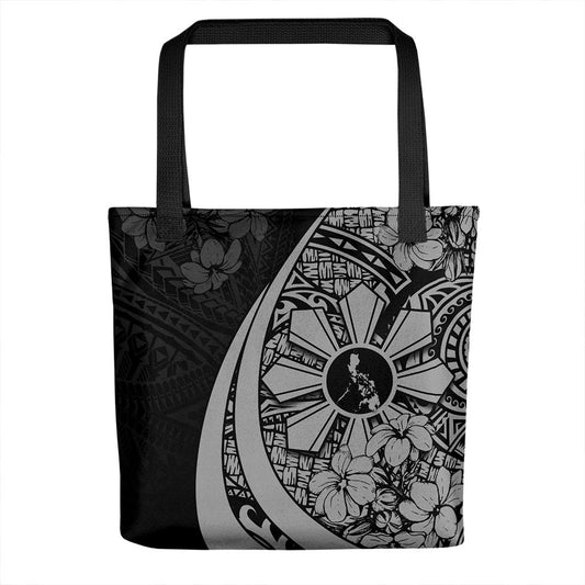 Philippines Filipino Tote Bag National Sampaguita Flower Symbols Style