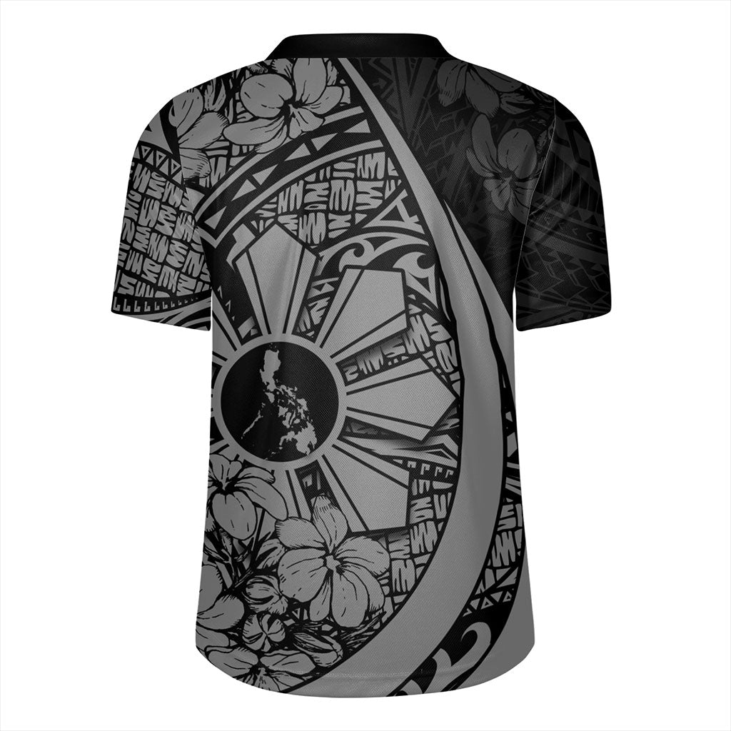 Philippines Filipinos Rugby Jersey Custom National Sampaguita Flower Symbols Style