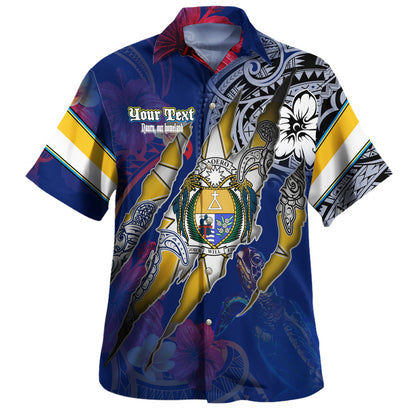Guam Custom Personalised Hawaiian Shirt Polynesian Tropical Summer