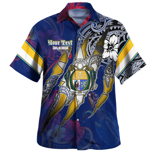 Guam Custom Personalised Hawaiian Shirt Polynesian Tropical Summer