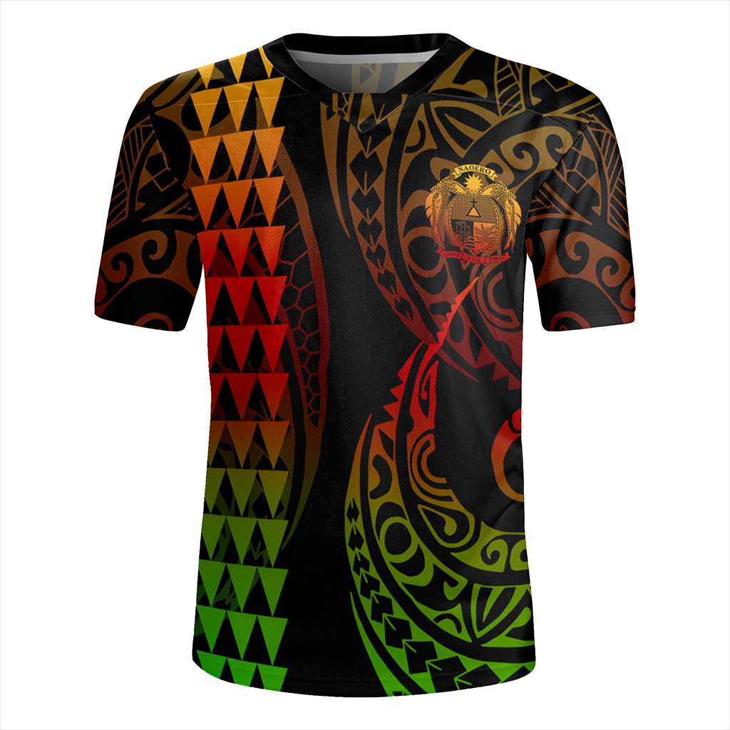 Nauru Rugby Jersey Kakau Style