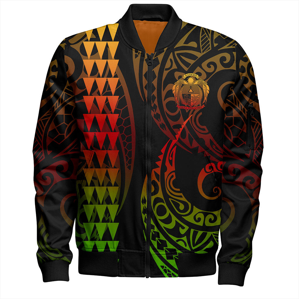 Nauru Bomber Jacket Kakau Style