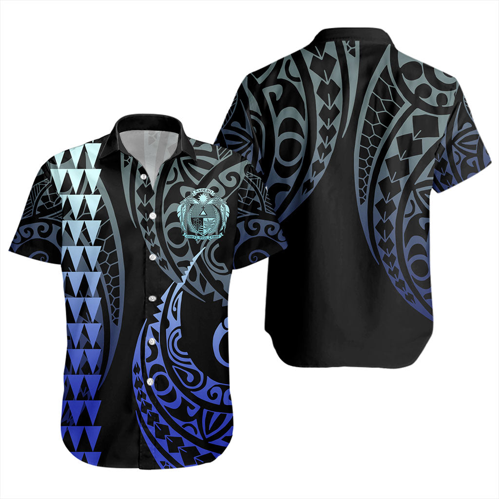 Nauru Short Sleeve Shirt Kakau Style