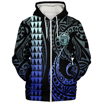 Nauru Sherpa Hoodie Kakau Style