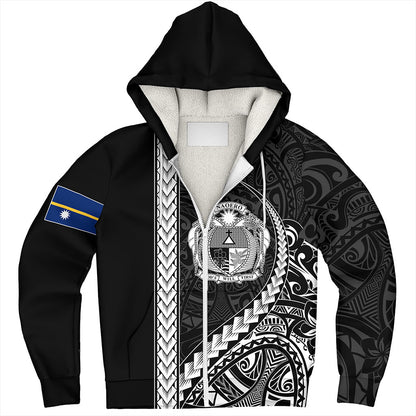 Nauru Sherpa Hoodie Tribal Micronesian Coat Of Arms