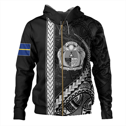 Nauru Hoodie Tribal Micronesian Coat Of Arms