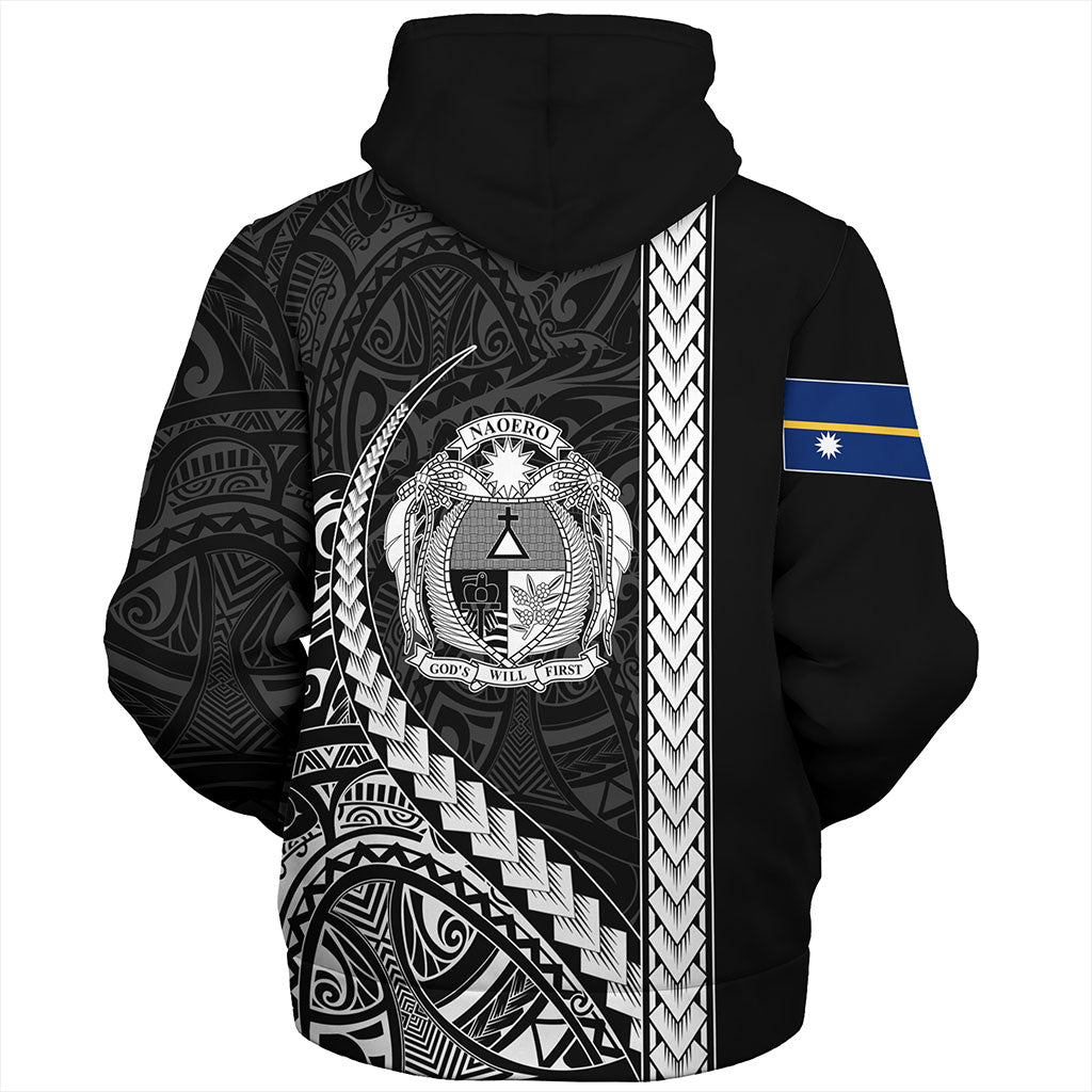 Nauru Sherpa Hoodie Tribal Micronesian Coat Of Arms