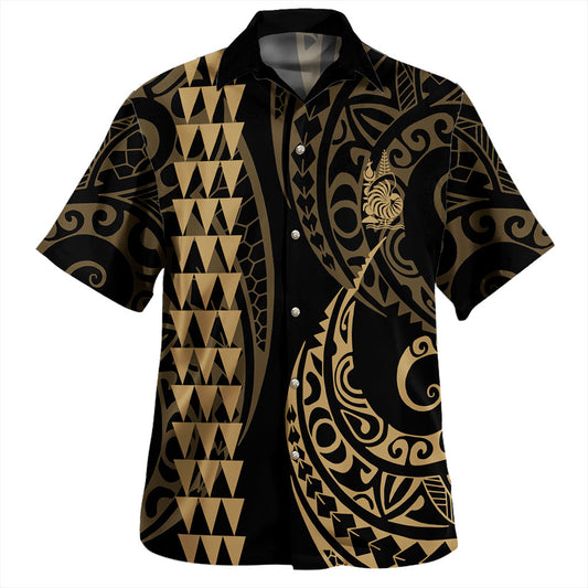 New Caledonia Hawaiian Shirt Kakau Style Ver.1
