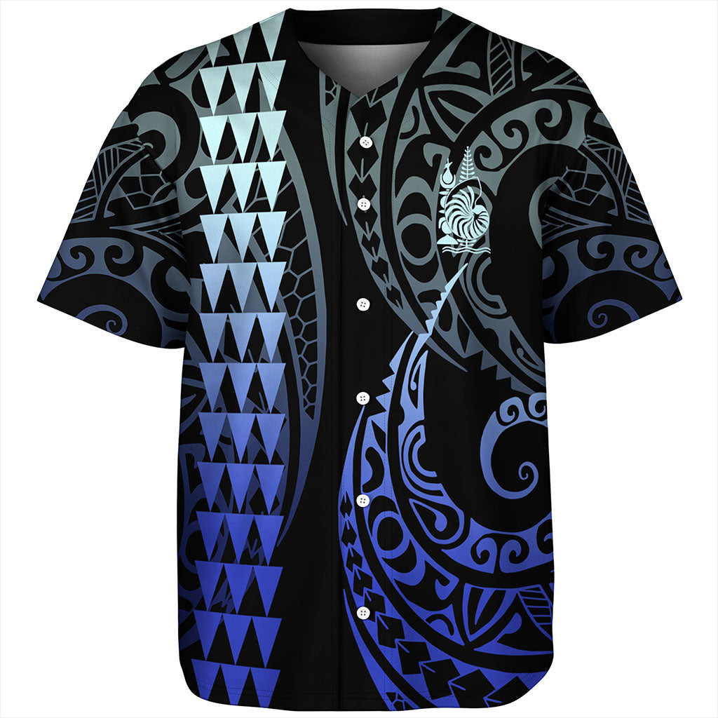 New Caledonia Baseball Shirt Kakau Style