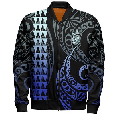 New Caledonia Bomber Jacket Kakau Style