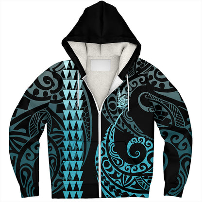New Caledonia Sherpa Hoodie Kakau Style Ver.1